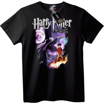 NOONEBRAND Тениска Harry Potter Даровете на смъртта - XS, Black