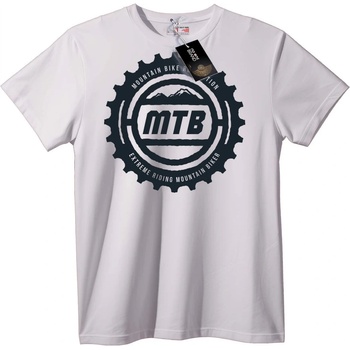 NOONEBRAND Тениска за Планинско Колоездене - 7XL, White