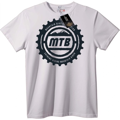 NOONEBRAND Тениска за Планинско Колоездене - 7XL, White