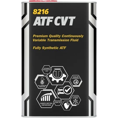 MANNOL Масло mannol atf cvt 1l