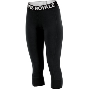Mons royale Cascade merino 3/4 legging wmns черно l (100506-1169-001)