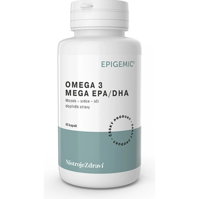Epigemic Omega 3 mega EPA / DHA 60 kapslí