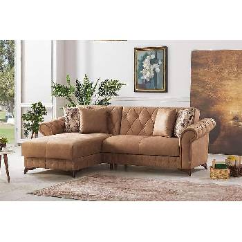 Холна гарнитура Aria кафяв