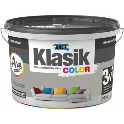 het Klasik COLOR 0147 sivý - 8kg