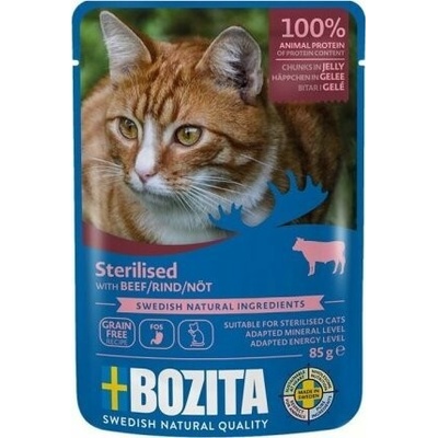 Bozita sterilované hovězí kousky v želé 85 g