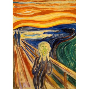 Enjoy - Puzzle Edvard Munch: The Scream - 1 000 piese