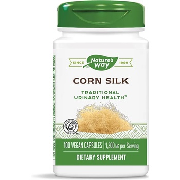 Nature's Way Corn Silk, 400 mg, 100 капсули, Nature's Way