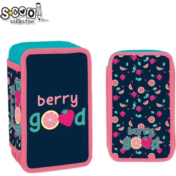 S-Cool Несесер S-COOL с 3 ципа, 39 части Good Berry