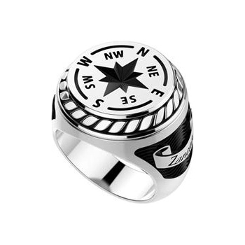 Zancan Мъжки пръстен ZANCAN Hi-Tekh - EXA086L (EXA086L)