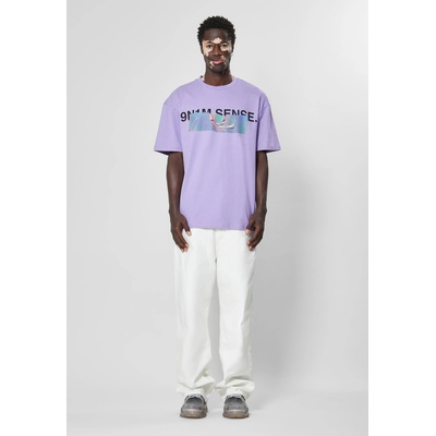 Mister Tee Тениска Chrome Logo T-Shirt lavender XXLUB-SENSE122-00928 - Тъмносив, размер XXL