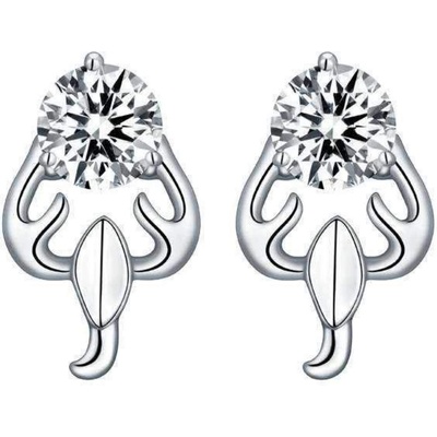 Silenti Jewelry Сребърни обеци "Скорпион