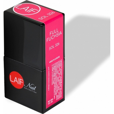 Laif Gel lak růžový SOL 326 Full Fuchsia 10 ml