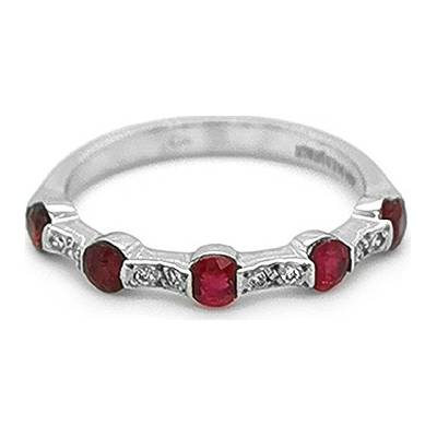 Beny Jewellery zlatý s Rubíny a diamanty 2010575