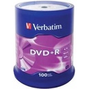 Média pro vypalování Verbatim DVD+R 4,7GB 16x, AZO, cakebox, 100ks (43551)