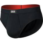 Saxx Мъжко синтетично термобельо Saxx Multi-Sport Mesh Brief Synthetic base layer - Black - размер XXL (014-2575-0115)