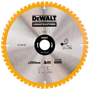 DEWALT Нож за трион DeWALT CONSTRUCTION, 305 x 30 мм, 80 зъба DT1184 (DT1184)