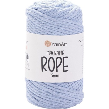YARNART Macrame Rope 3 mm 63 m 760 Baby Blue юта (Macrame Rope 3 mm 760)