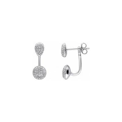 Fiorelli silver strieborné náušnice E6463C