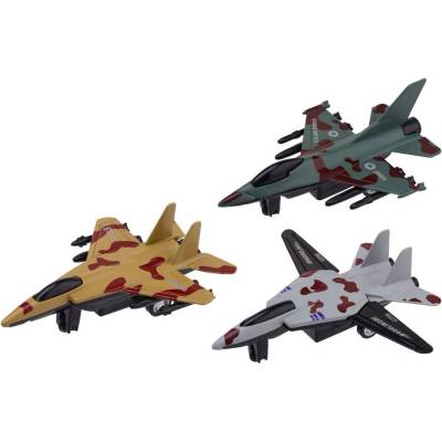 Johntoy Детска играчка Johntoy - Самолет изтребител Jet Fighter, асортимент (26003)