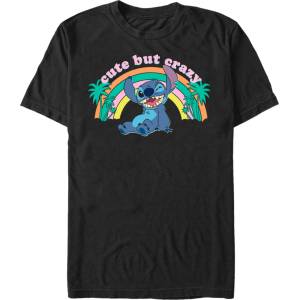ZOOT. Fan Черна тениска Disney Kawaii Stitch ZOOT. Fan | Cheren | МЪЖЕ | XS