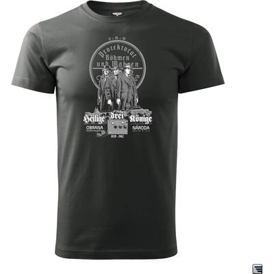 Triko Mars and Arms Tři králové černé – Zboží Mobilmania