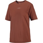 Salomon Дамска тениска Salomon Women's SHKout Core S/S Running shirt - Burnt Umber (916-3937-0713)