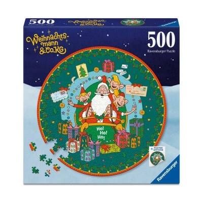 Erwachsenenpuzzle Weihnachtsmann & Co.KG 500 dílků