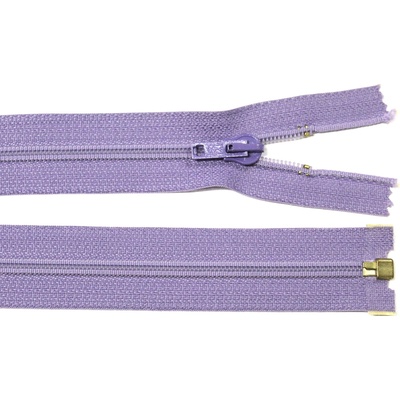 Spirálový zip no.5 rozepínací 70cm - více barev color: 566 lila fialová