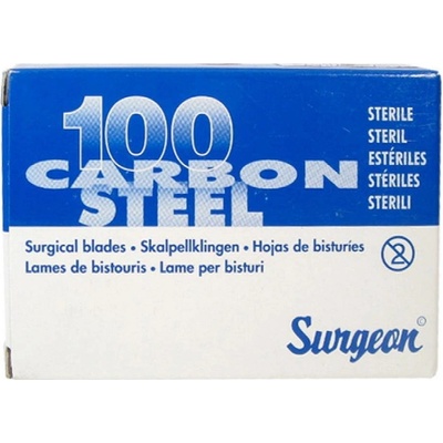 JAI SURGICAL LTD. Čepelky skalp.SURGEON č.10 steril.100ks