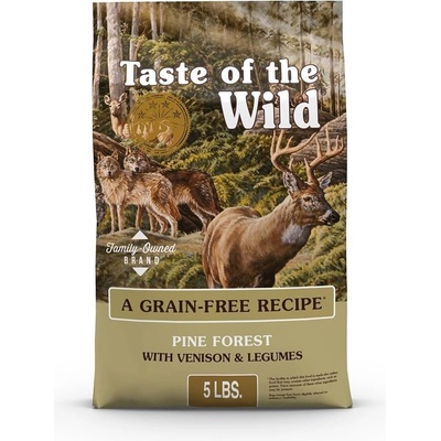 Taste of the Wild Pine Forest за дребни породи с еленско месо 12.2kg