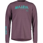Maloja Мъжка фланелка с дълъг ръкав за колоездене Maloja HaunoldM. Cycling jersey - Stormy Lilac (056-4229-0511)