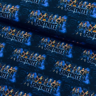 Teplákovina digital - Fortnite modrá