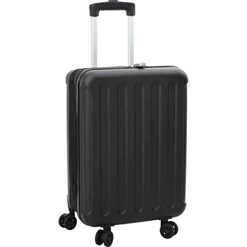 vidaXL Куфар с заключване Черно 43 x 27 x 66 см ABS пластмаса (42006227)