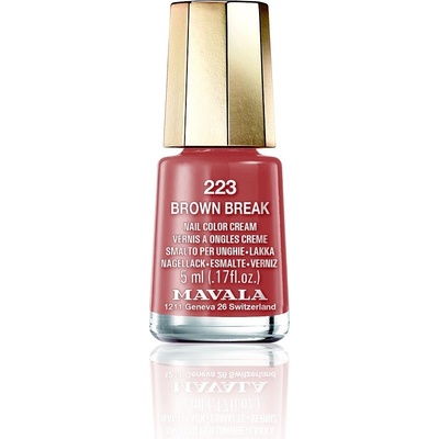 Mavala Minicolor Nail Care Lak na nehty 223 Brown Break 5 ml