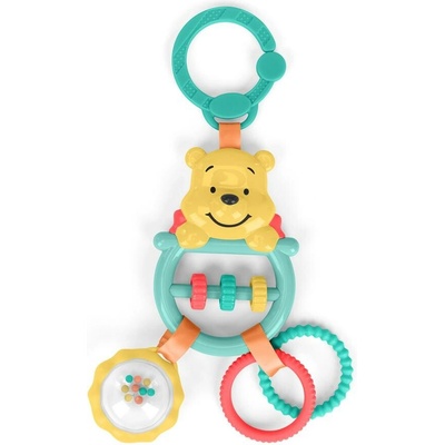 Bright Starts hračka na C krúžku aktívna Winnie the Pooh Busy Bear 17305-6