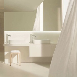 Ideal Standard Плот за мивка Ideal Standard Atelier Conca без изрез, матово бял, 200 см (T4000Y1)