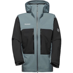 Mammut Мъжко водоустойчиво яке Mammut Taiss Hardshell Hooded Jacket Waterproof jacket - Strata / Black - размер XXL (002-3669-0515)