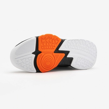 Tarmak detská vysoká basketbalová obuv SS500 čierna-oranžová