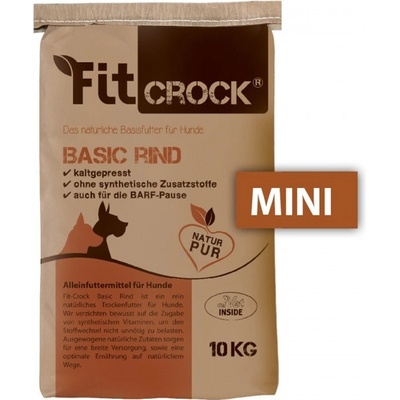 cdVet Fit-Crock Basic MINI Hovězí 10 kg