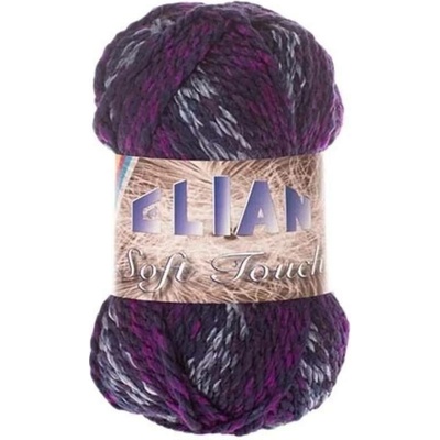 Pletací příze Elian Soft Touch 604 - fialová
