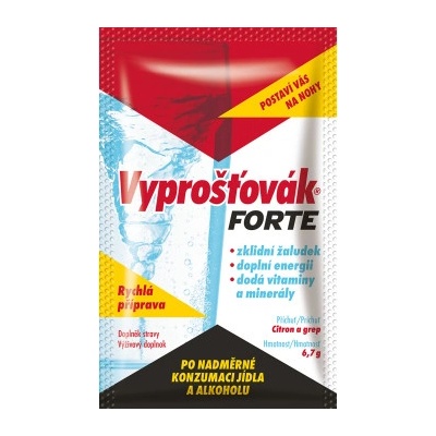 Vyprošťovák FORTE prášok vo vrecúškach 1 ks