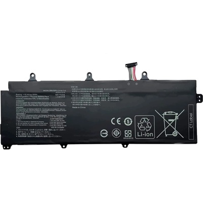 ASUS Asus, 4 клетки, 15.2V, 45Wh Заместител (C41N1712)