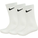 Pánské ponožky Nike Half Cushion Socks Mens 3 pack WhiteBlack