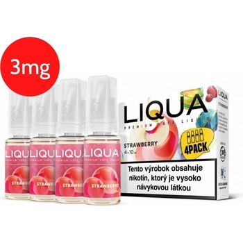 Ritchy Liqua Elements 4Pack Strawberry 4 x 10 ml 3 mg