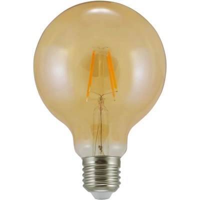 Polux 7516 LED žiarovka G95 E27 4W 18W 320lm 2000K Warm 360° Filament