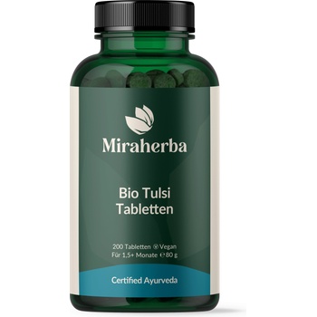 Miraherba Био таблетки Tulsi - 200 таблетки