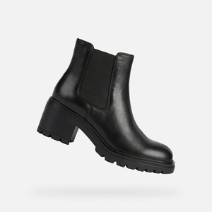 Geox Черни дамски боти Geox Damiana Geox | Cheren | ЖЕНИ | 37