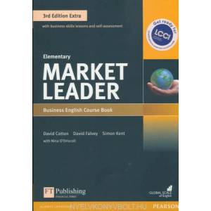 Market Leader 3rd Edition Extra Elementary Coursebook with DVD-ROM Pack | Iwona Dubicka (2016)