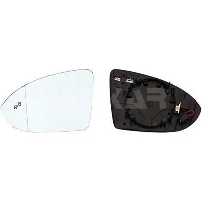 Sklo do zrcátka, vnější zrcátko ALKAR 6451138