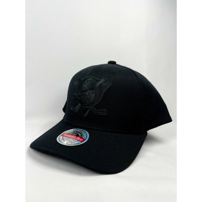 Mitchell & Ness Anaheim Ducks Blk/Blk Logo Classic Red